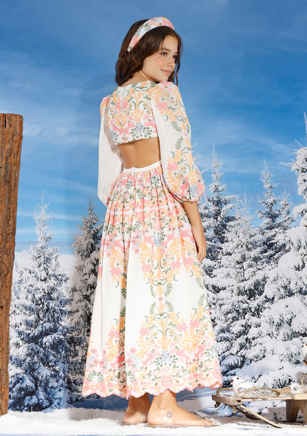 Lyla Embroidered Maxi Dress - Image 2