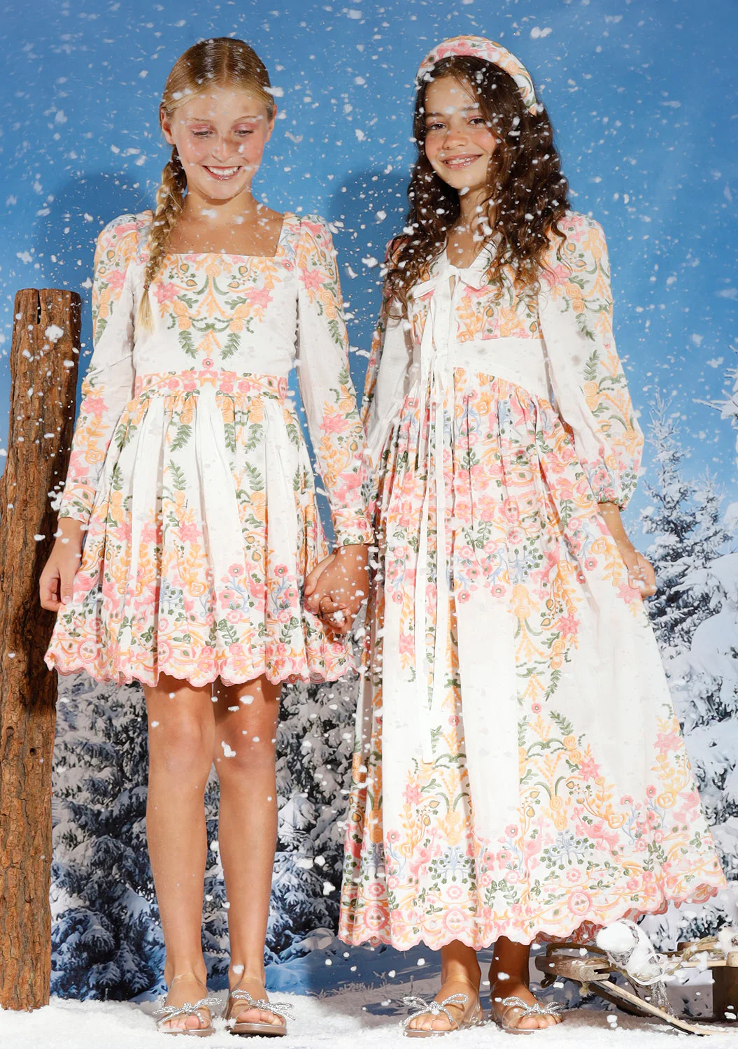 Lyla Embroidered Mini Dress - Image 2