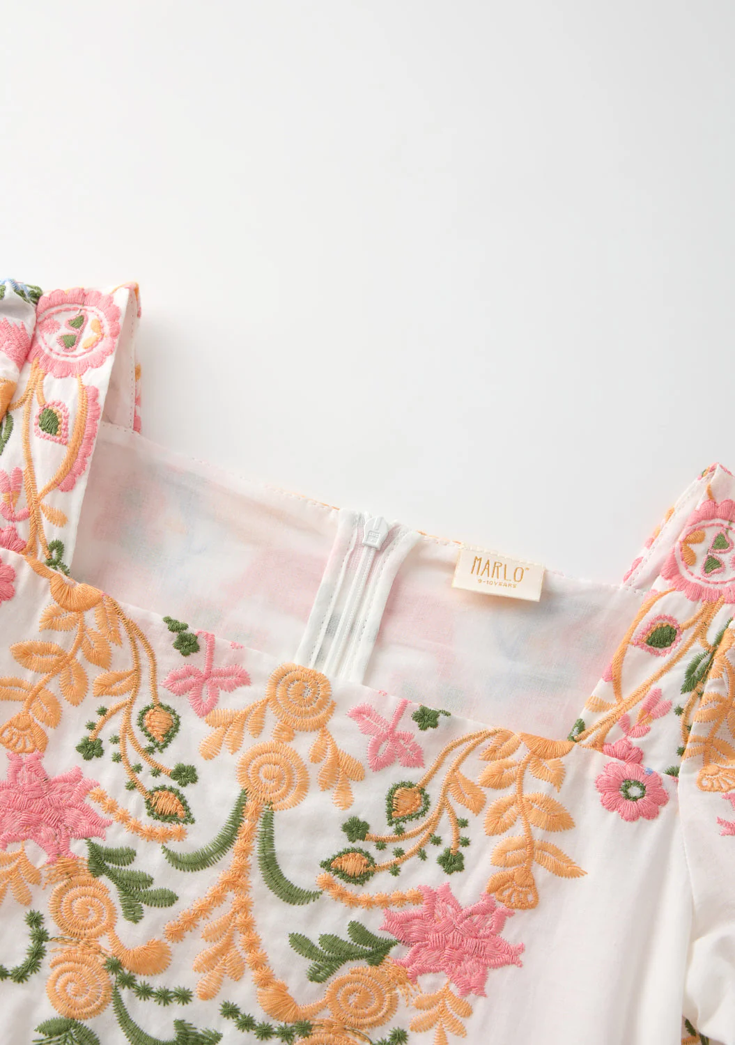 Lyla Embroidered Mini Dress - Image 5