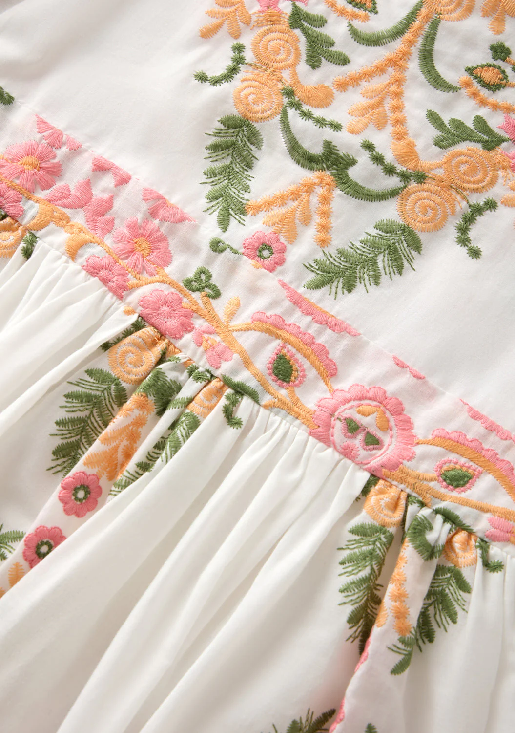Lyla Embroidered Mini Dress - Image 6
