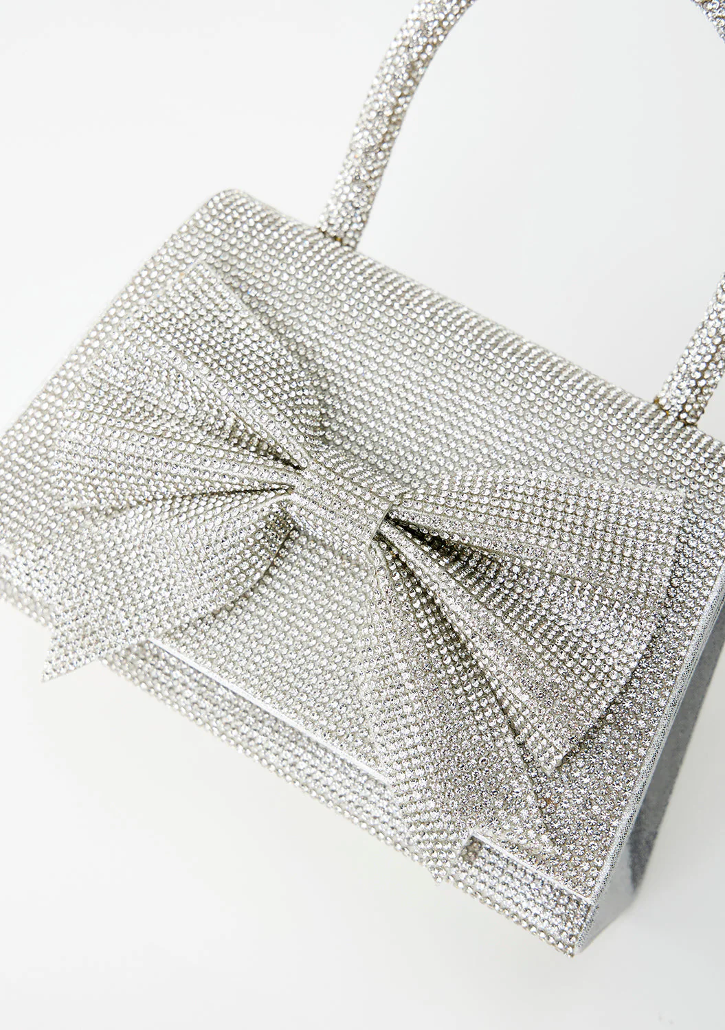 Madelyn Diamante Bow Bag - Image 7