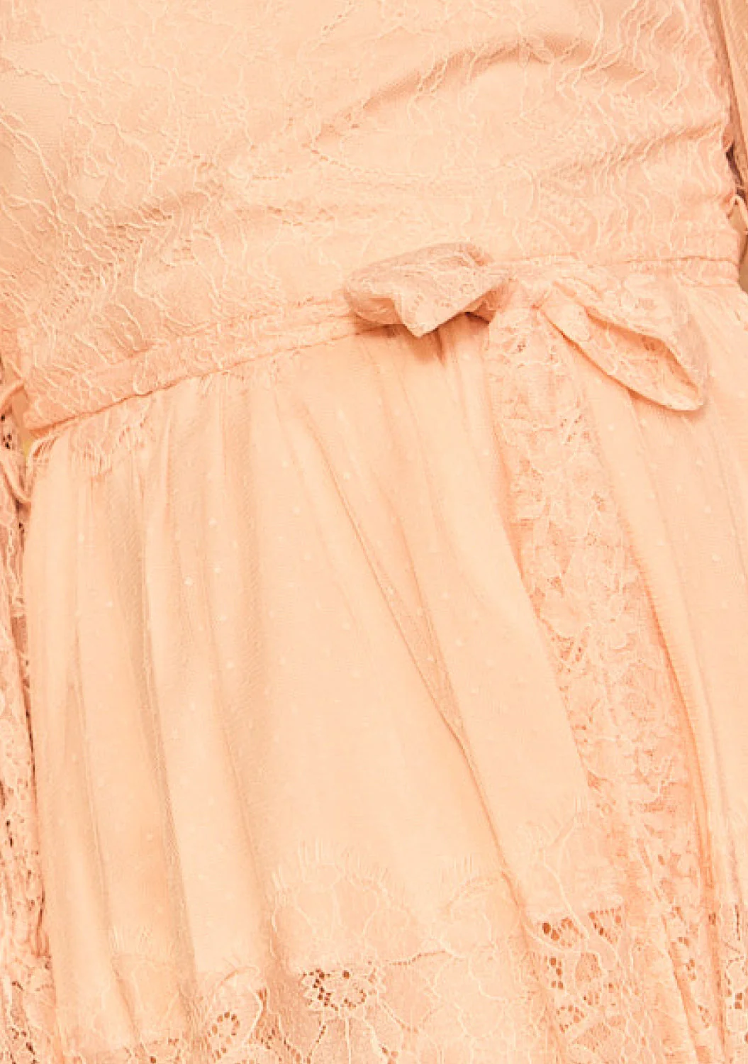 Madilynn Lace Mini Dress - Image 2
