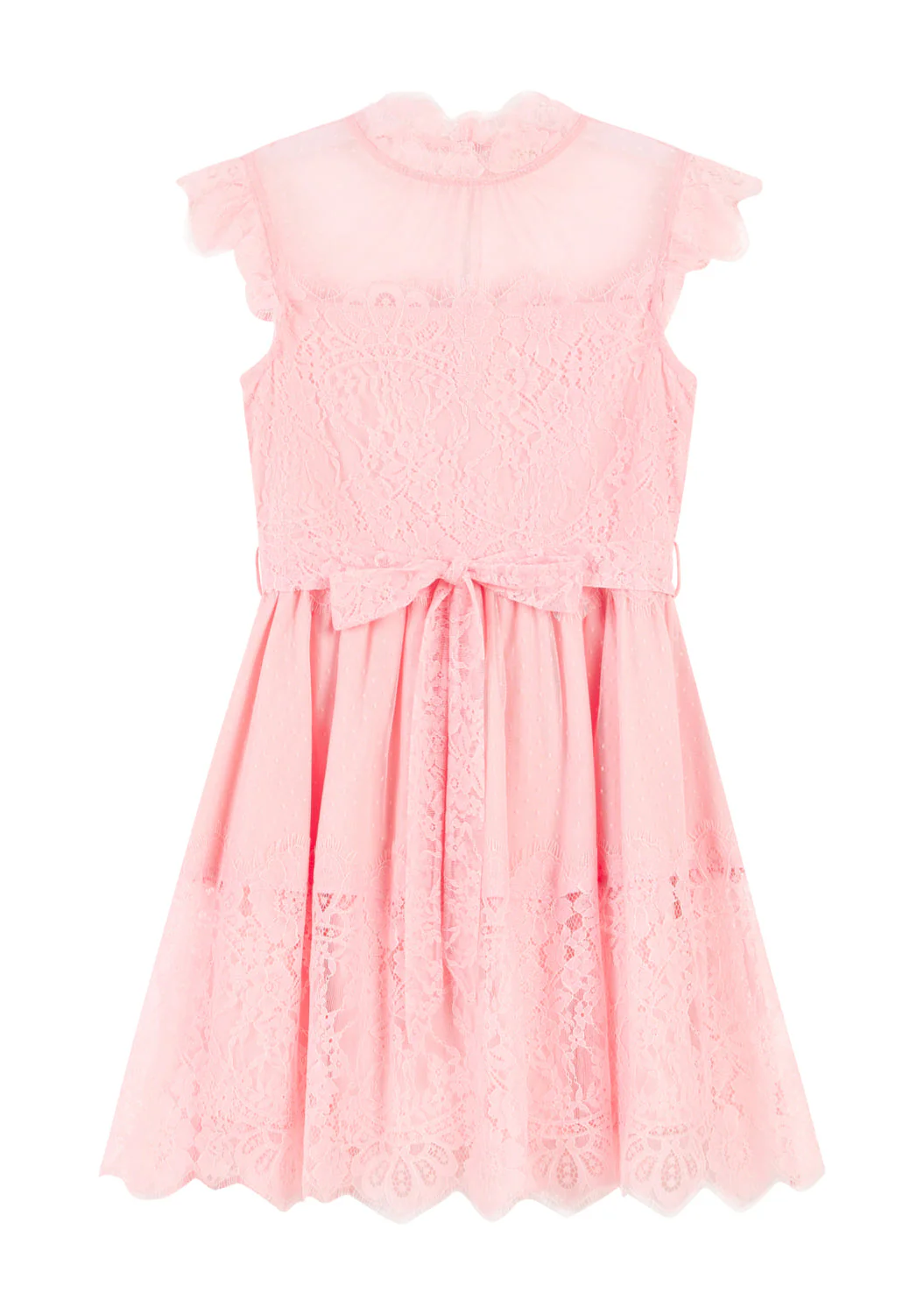 Madilynn Lace Mini Dress - Image 3