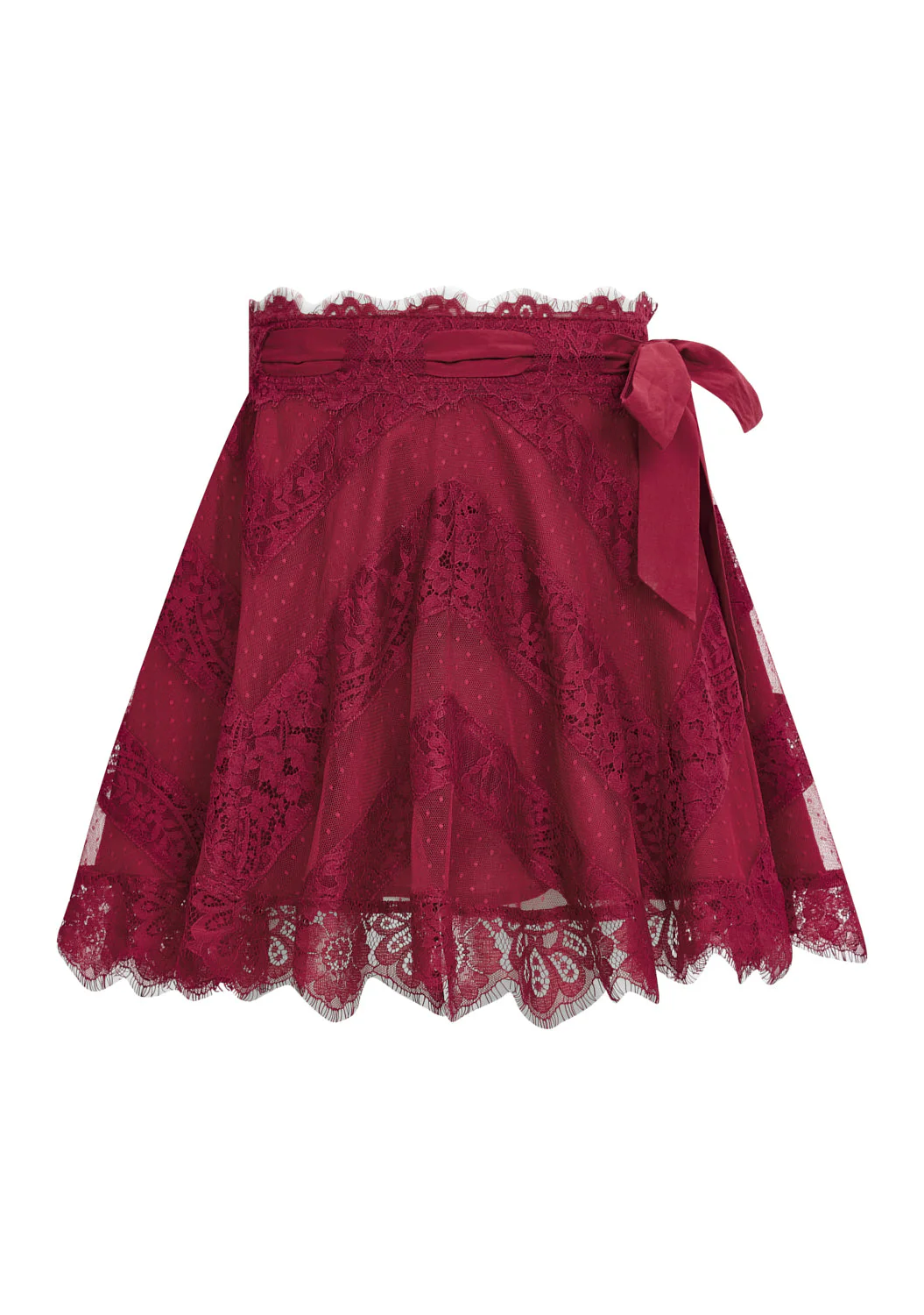Madilynn Lace Mini Skirt - Image 3