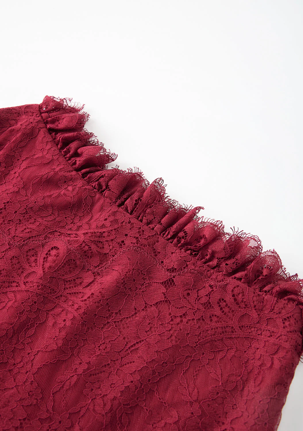 Madilynn Lace One Shoulder Top - Image 3