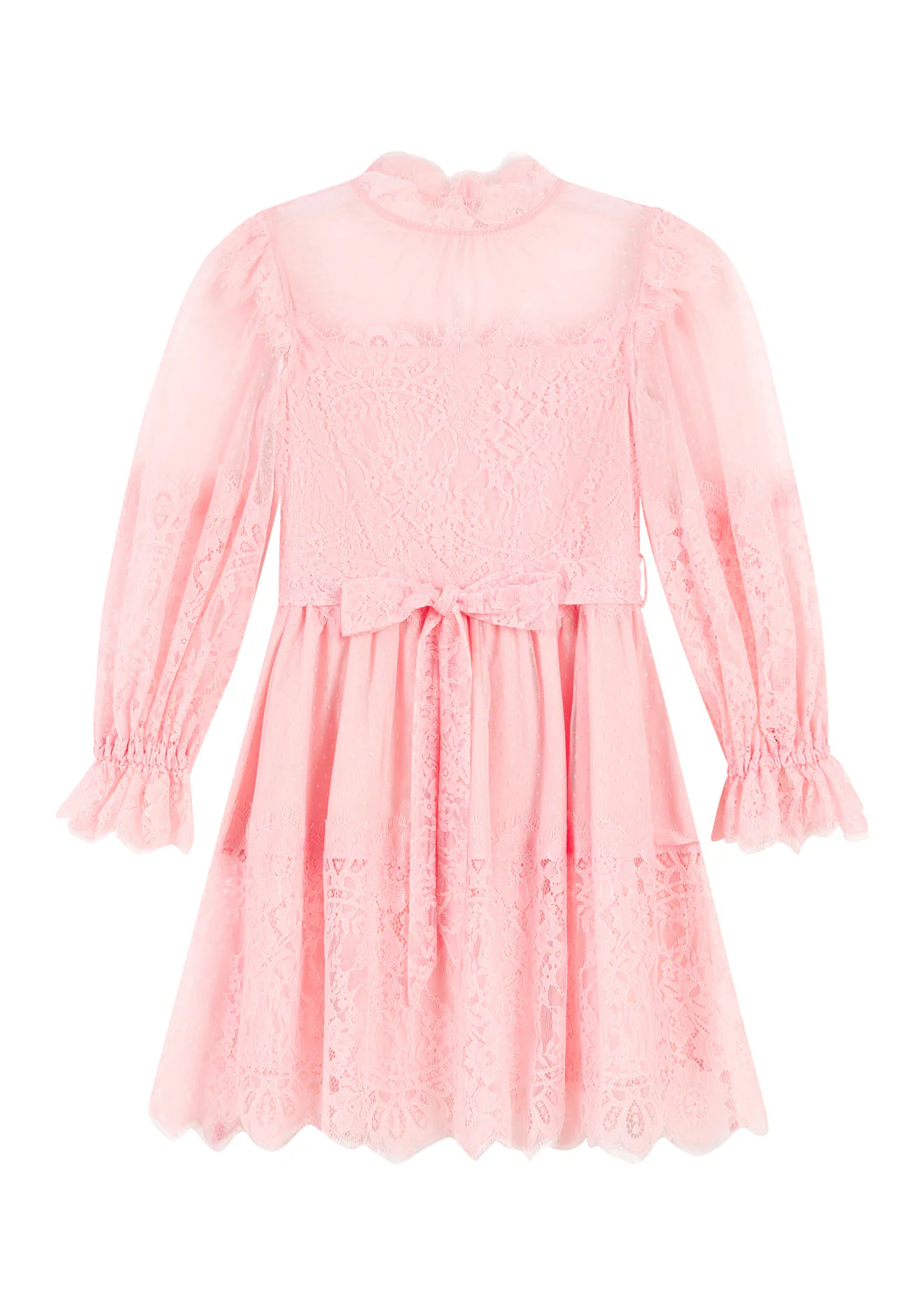 Madilynn Lace Sleeve Mini Dress - Image 3