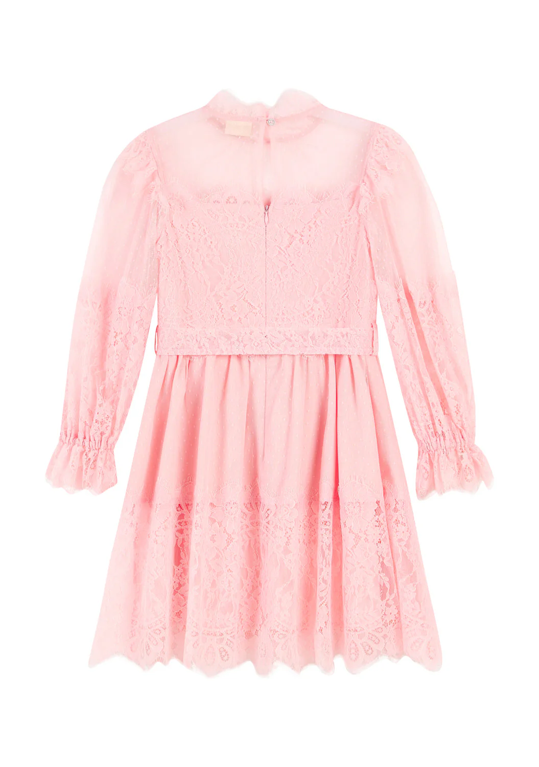 Madilynn Lace Sleeve Mini Dress - Image 4