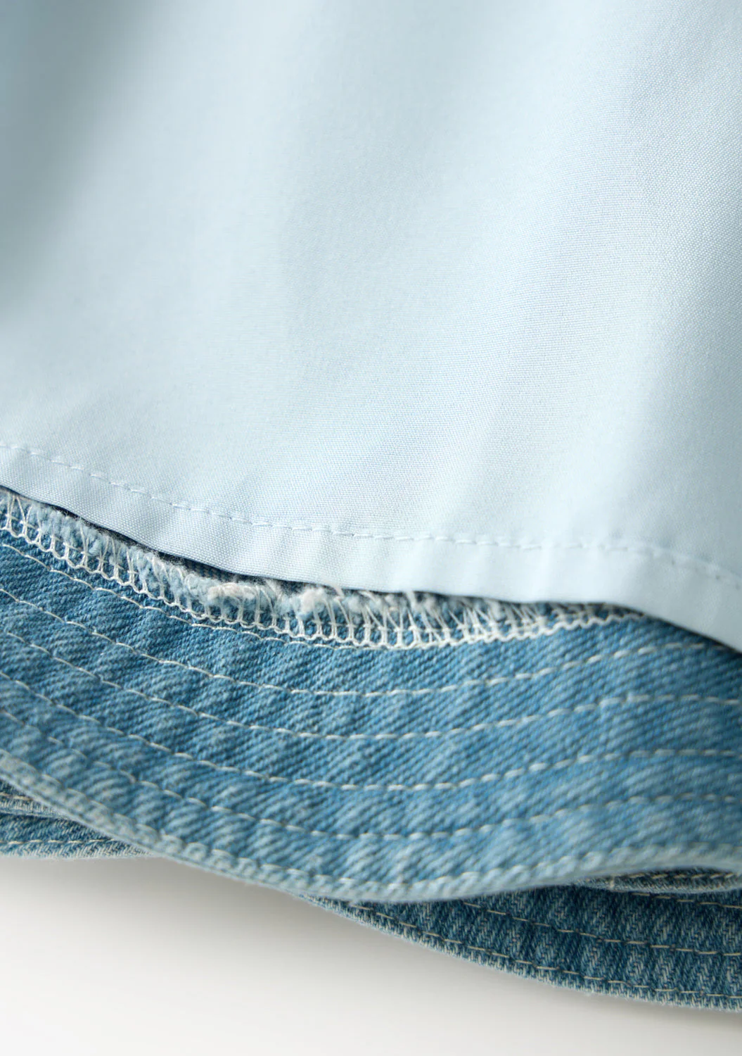 Maggie Denim Mini Dress - Image 10