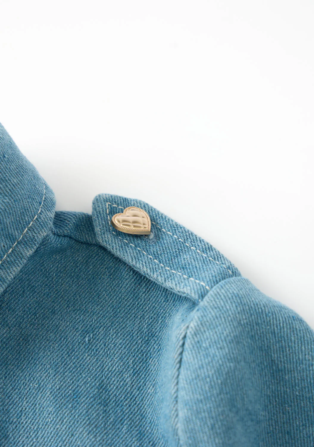 Maggie Denim Mini Dress - Image 6