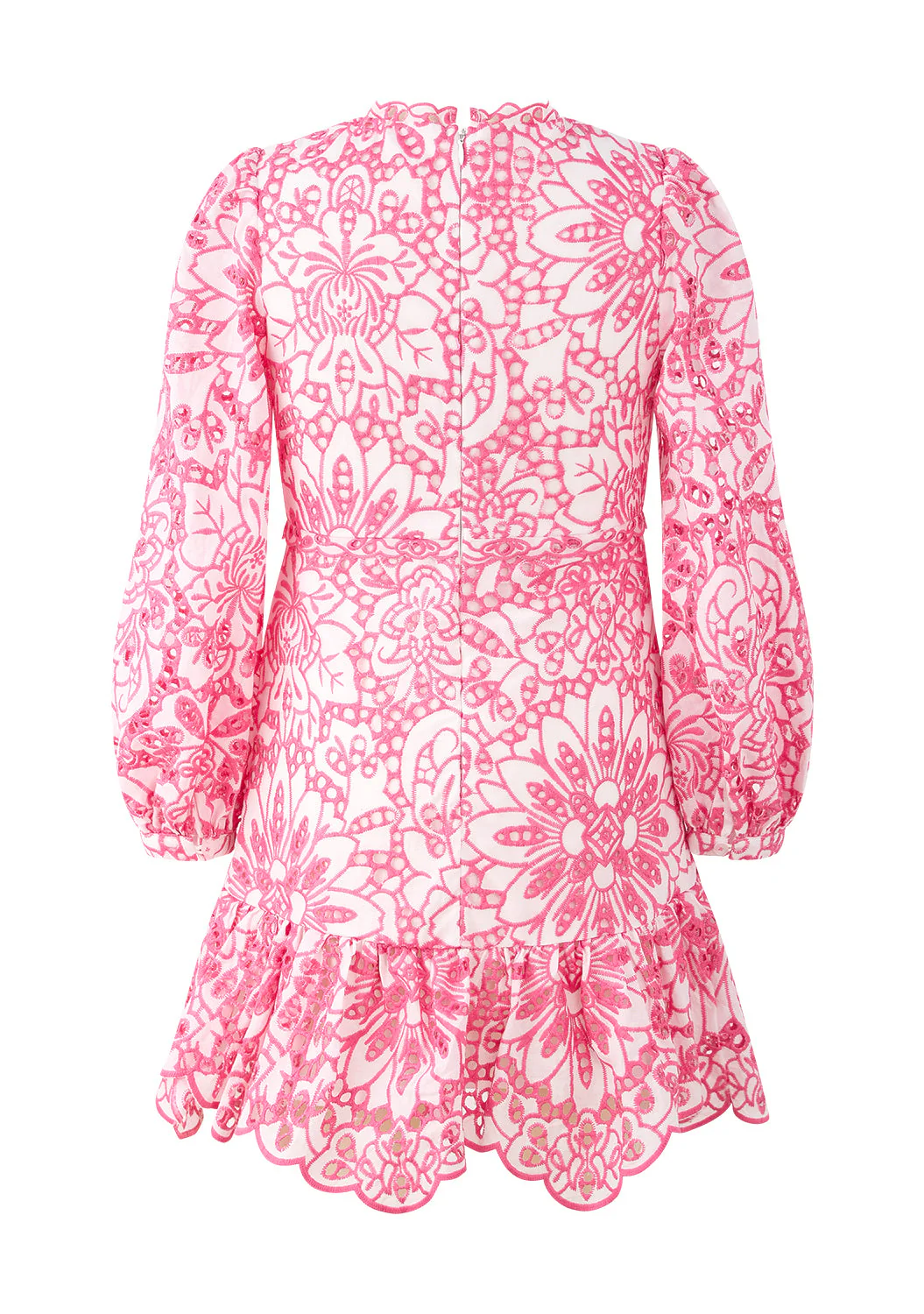 Makayla Embroidered Mini Dress - Image 3