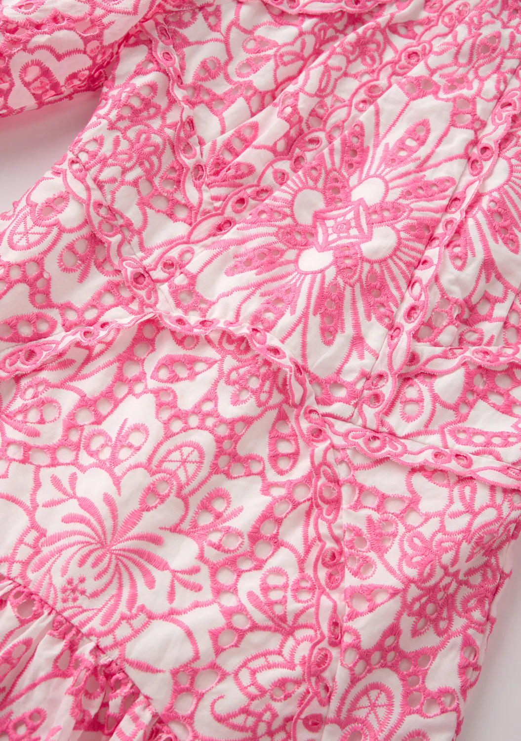 Makayla Embroidered Mini Dress - Image 5