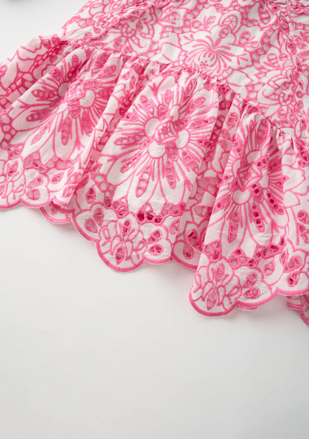 Makayla Embroidered Mini Dress - Image 6