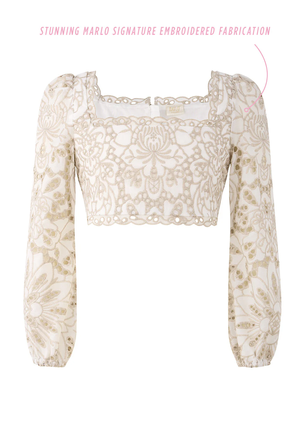 Makayla Embroidered Top - Image 3