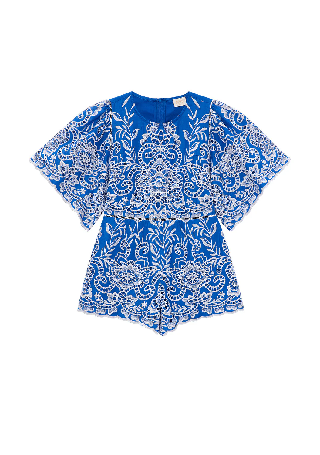 Marissa Embroidered Romper - Image 2