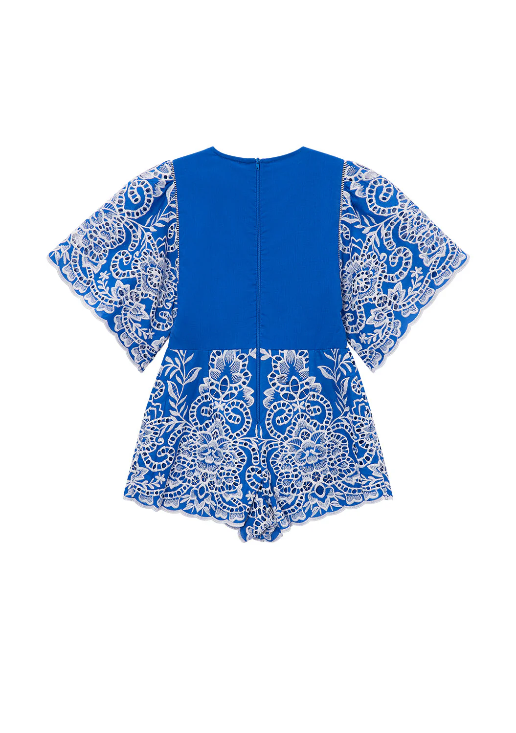Marissa Embroidered Romper - Image 3