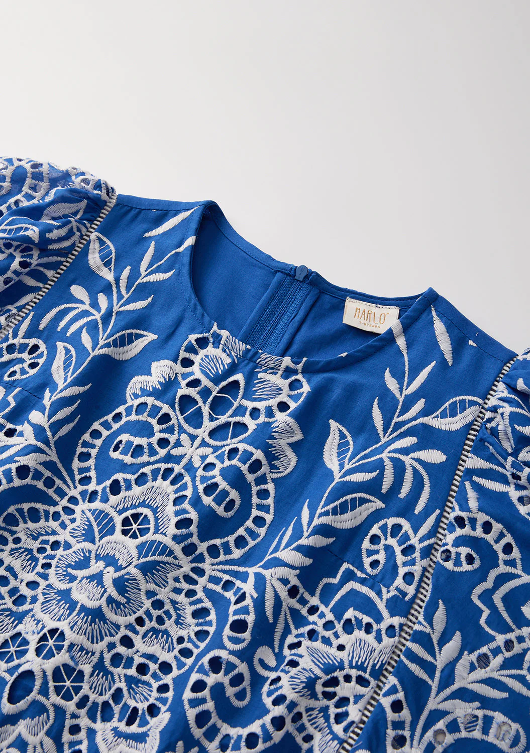Marissa Embroidered Romper - Image 5