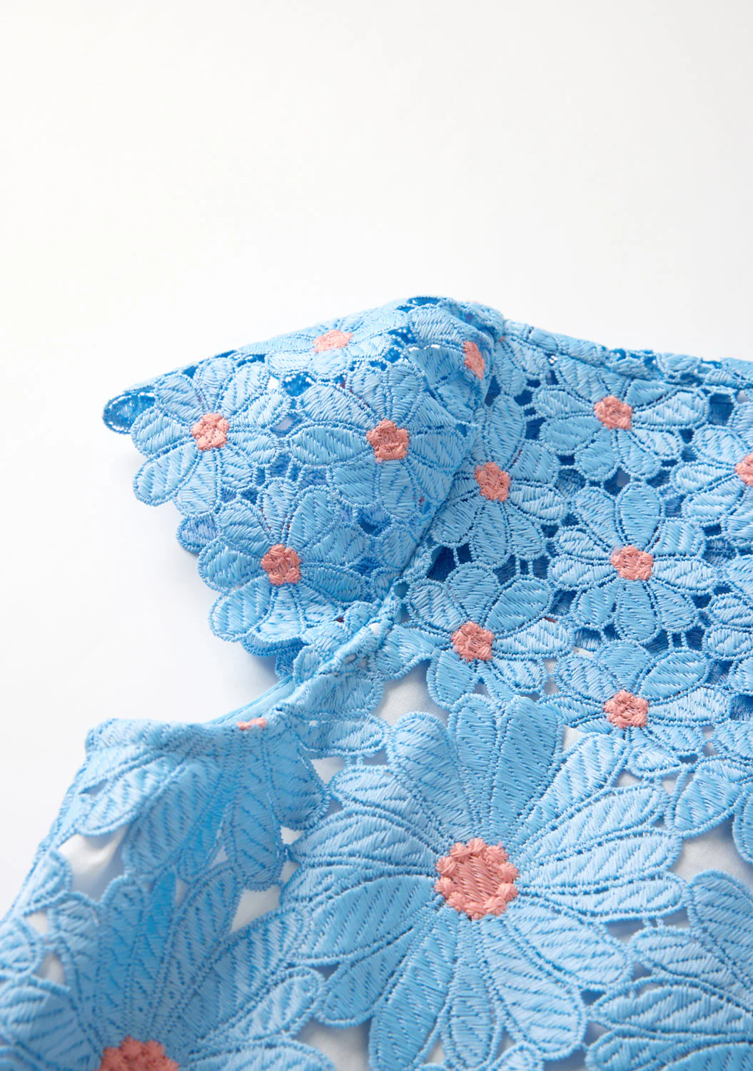 Maya Embroidered Mini Dress - Image 5