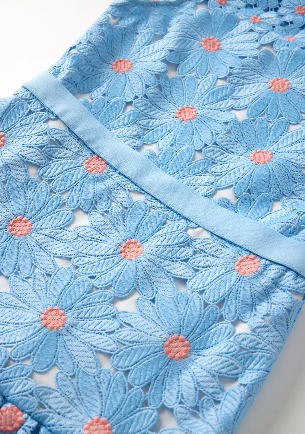 Maya Embroidered Mini Dress - Image 6