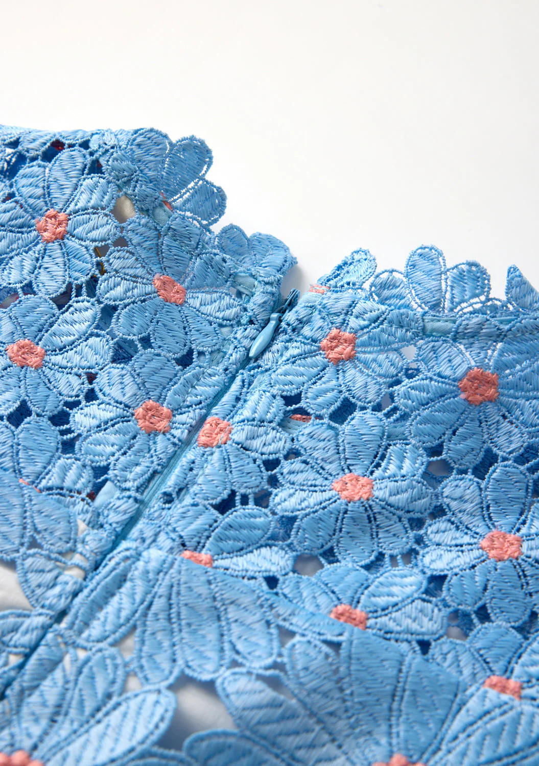 Maya Embroidered Mini Dress - Image 9