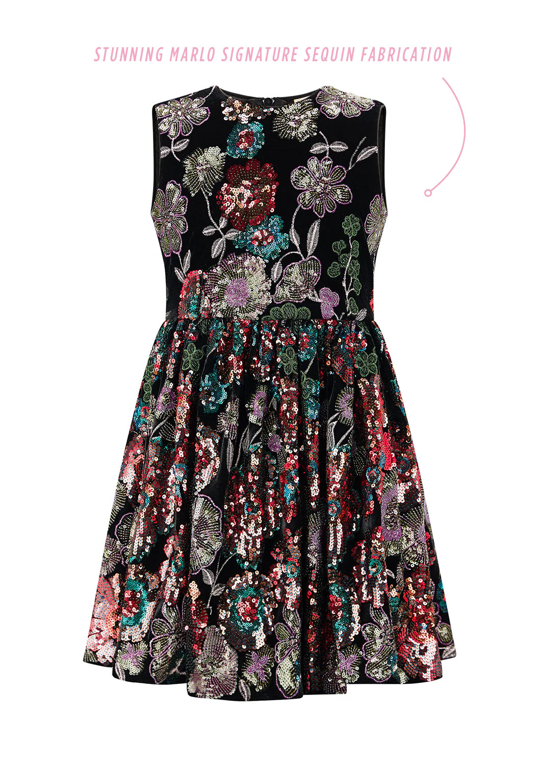 Mistletoe Sequin Dress - Image 3