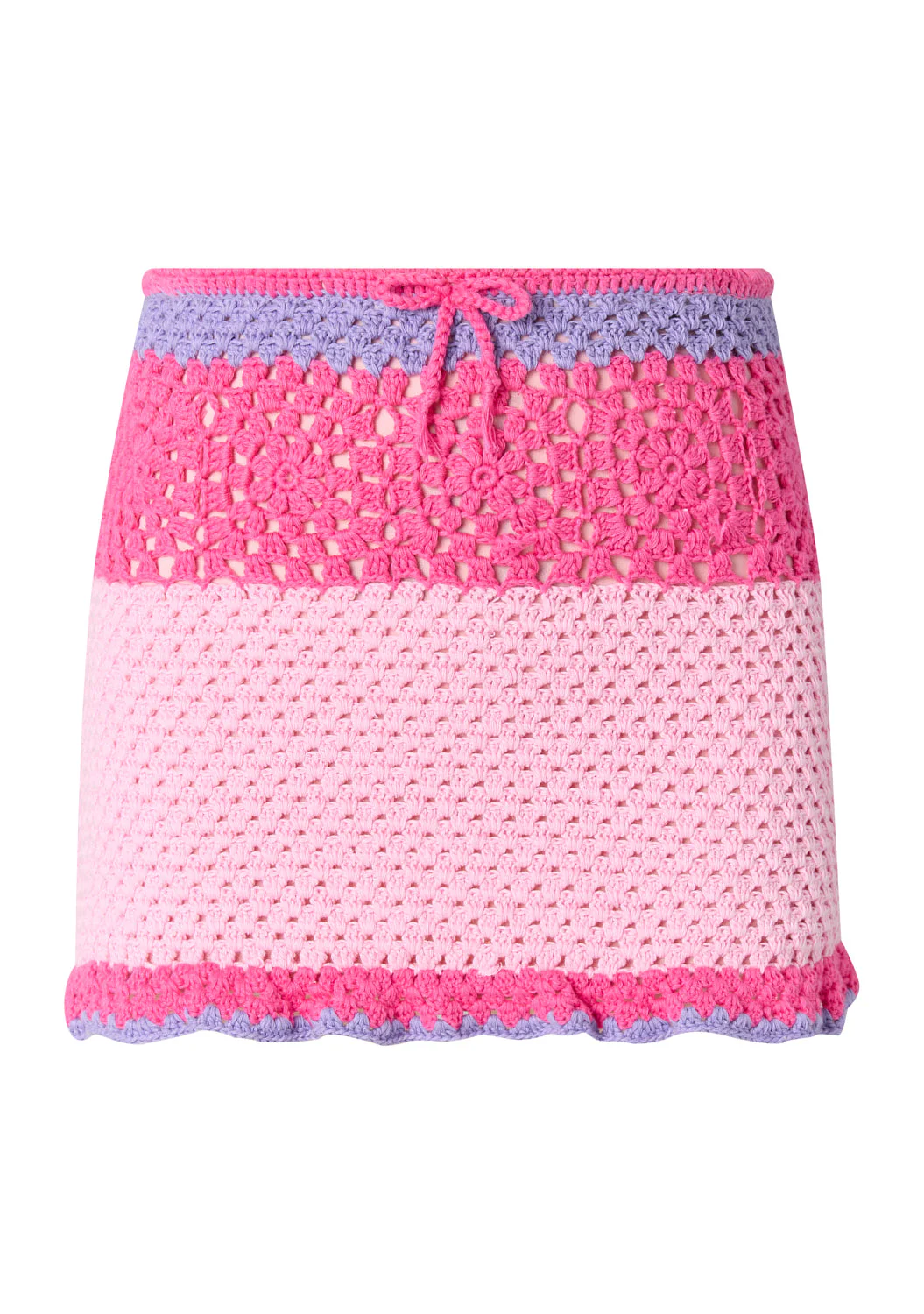 Molly Crochet Mini Skirt - Image 3
