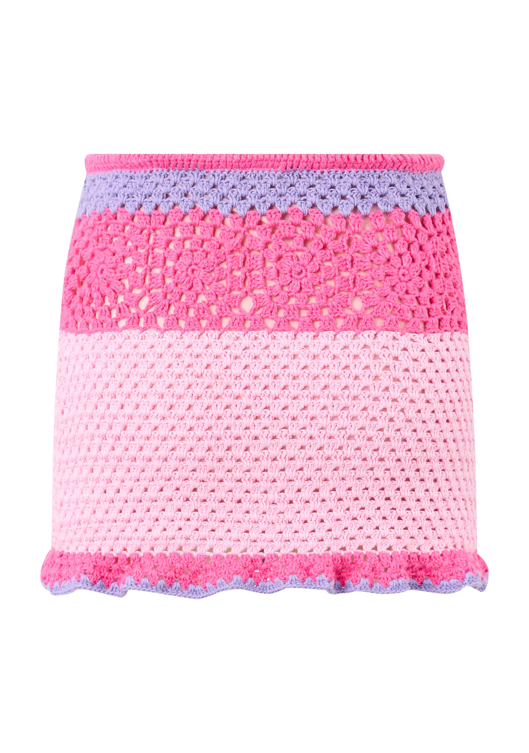 Molly Crochet Mini Skirt - Image 4