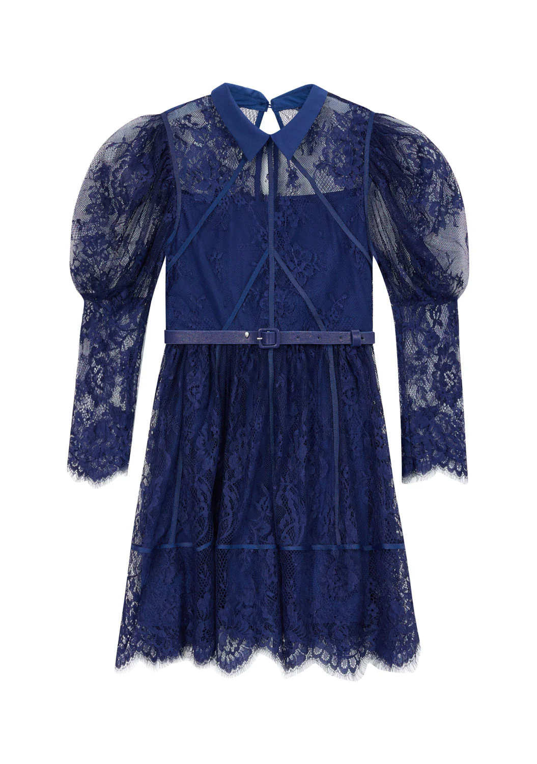 Monroe Lace Sleeve Mini Dress - Image 10