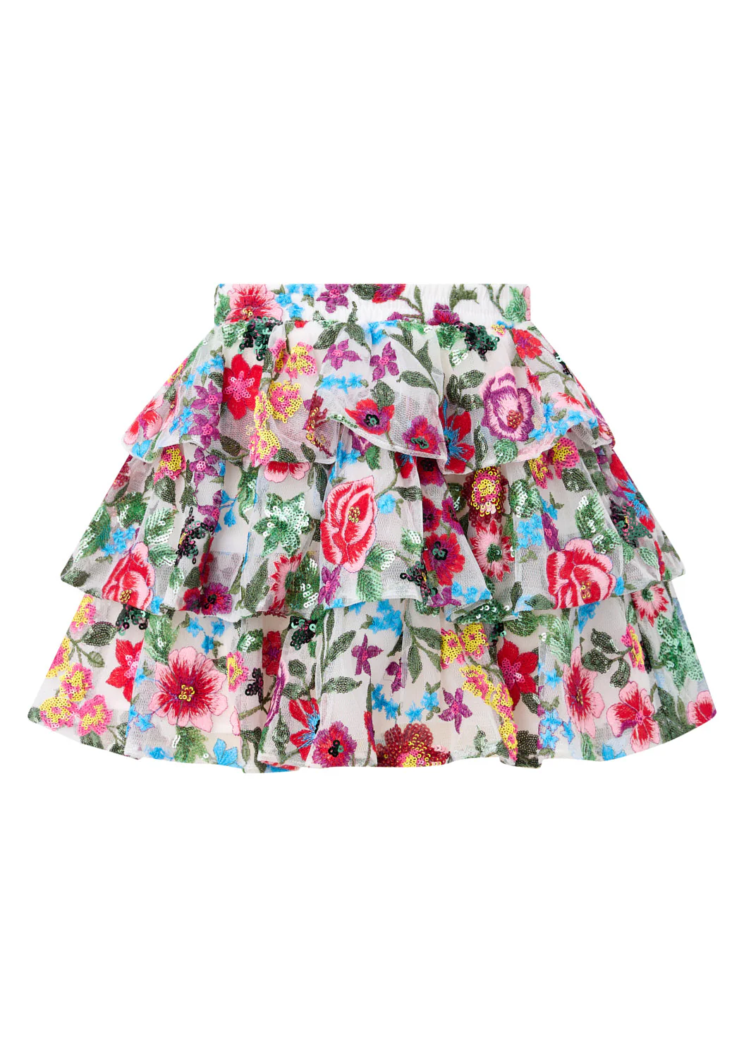 Myla Embroidered Mini Skirt - Image 4