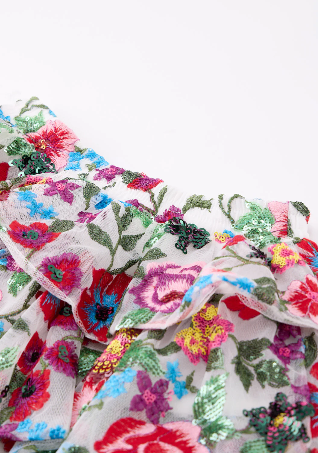 Myla Embroidered Mini Skirt - Image 6