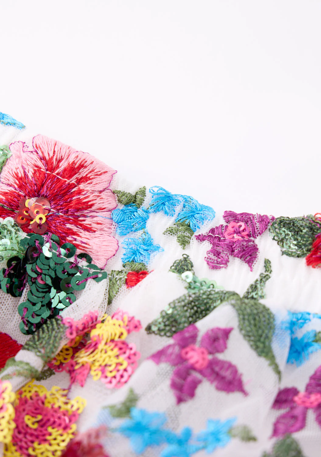 Myla Embroidered Mini Skirt - Image 7