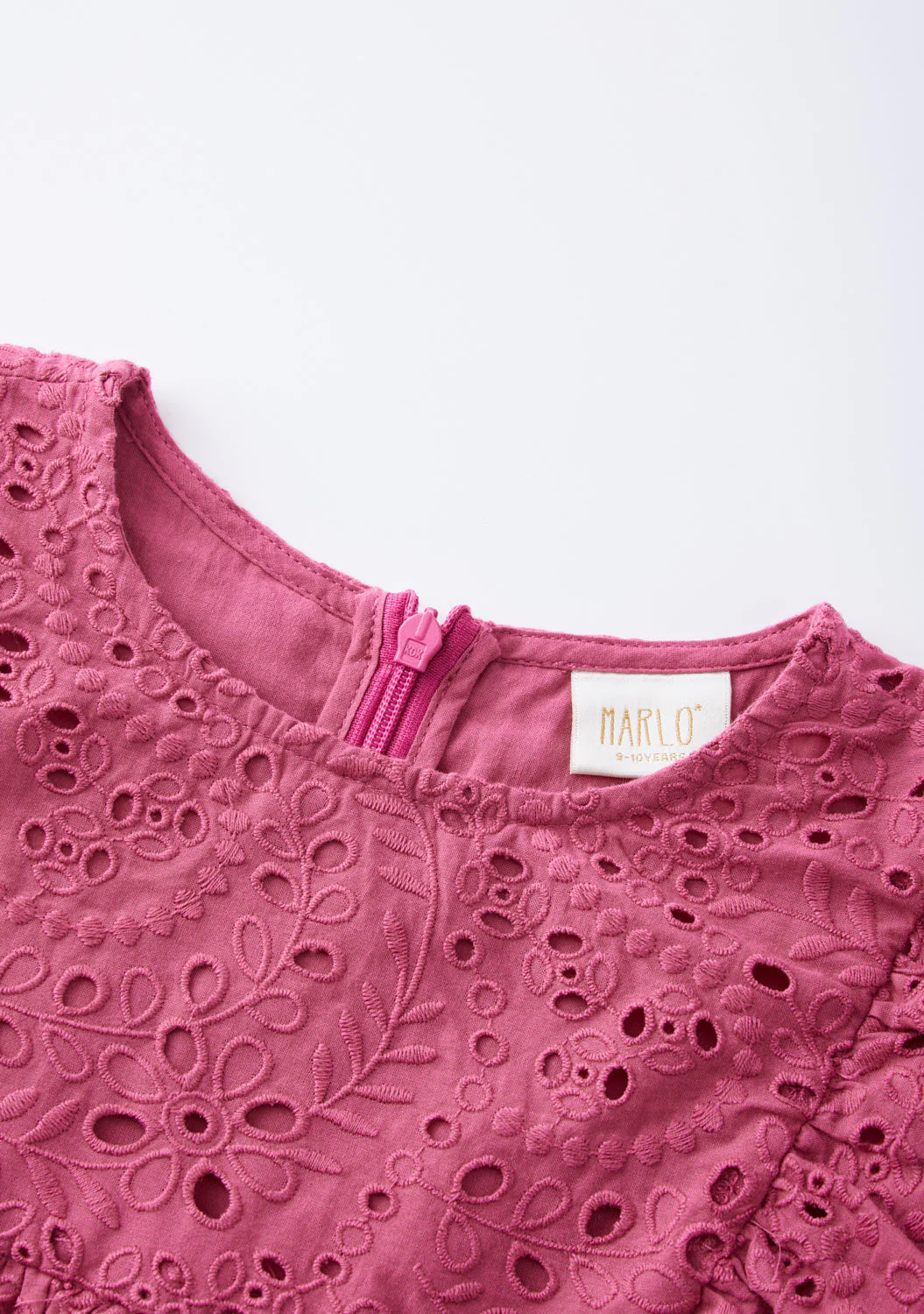 Naomi Embroidered Mini Dress - Image 4