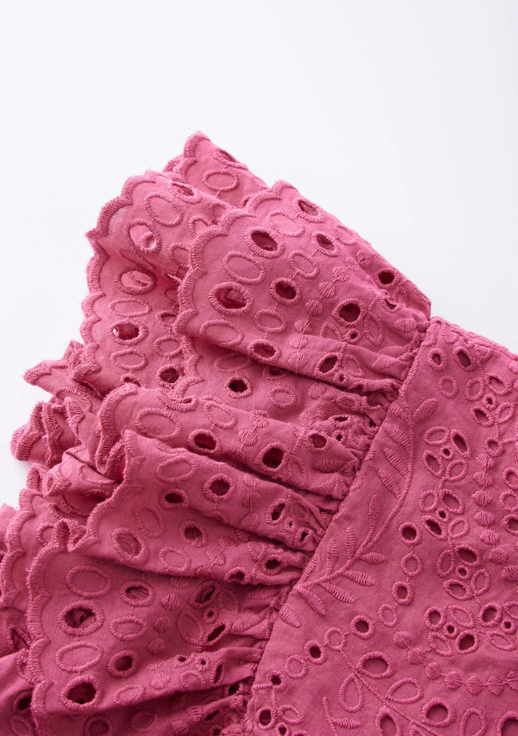 Naomi Embroidered Mini Dress - Image 5