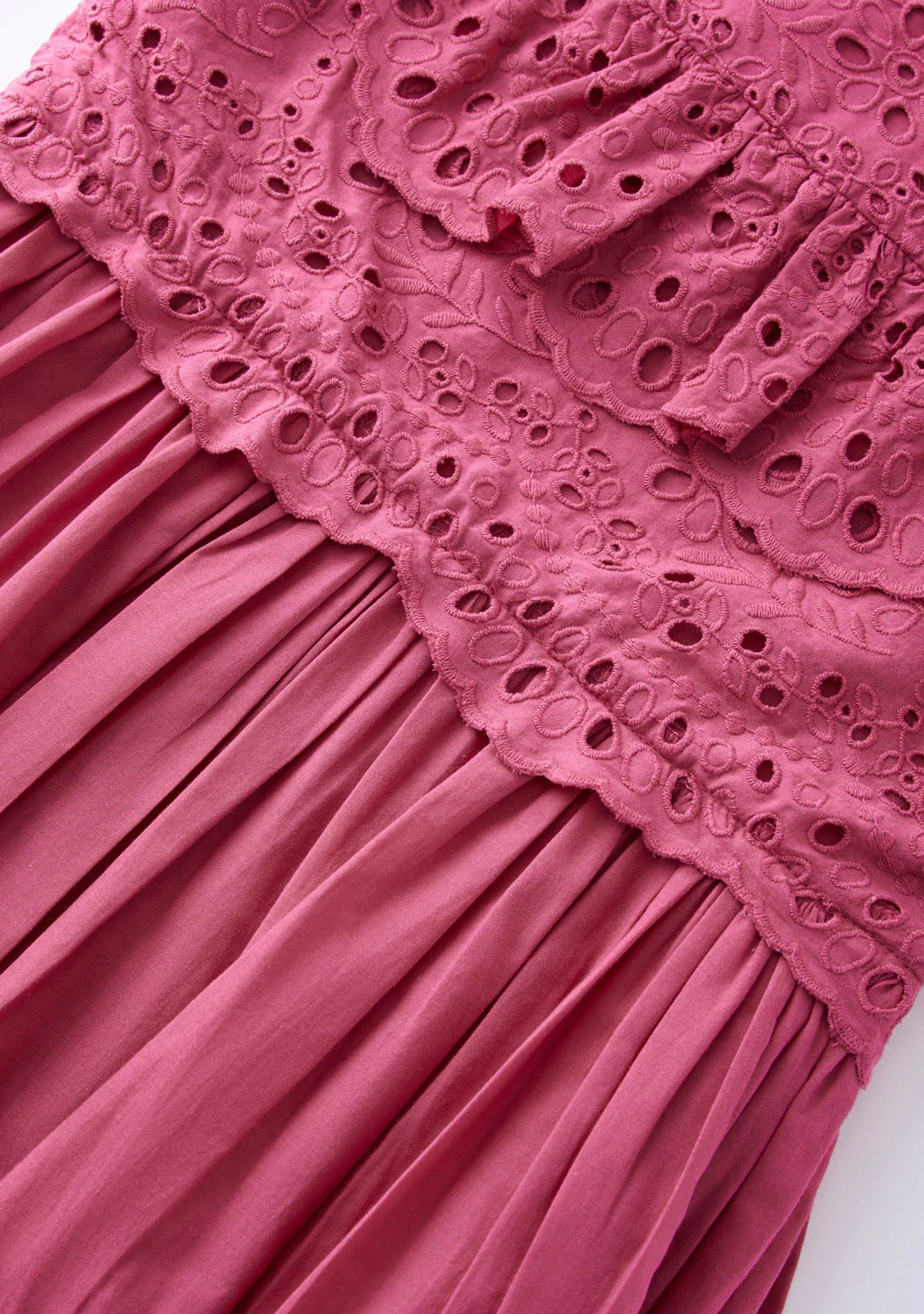Naomi Embroidered Mini Dress - Image 6