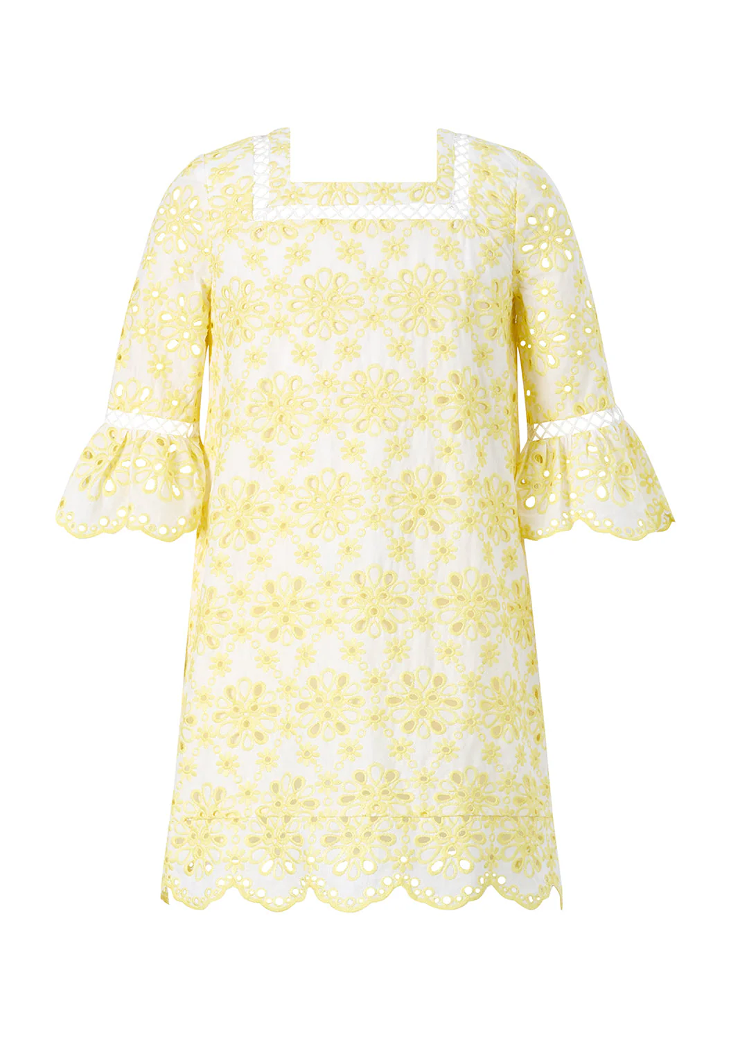 Nora Embroidered Mini Dress - Image 3