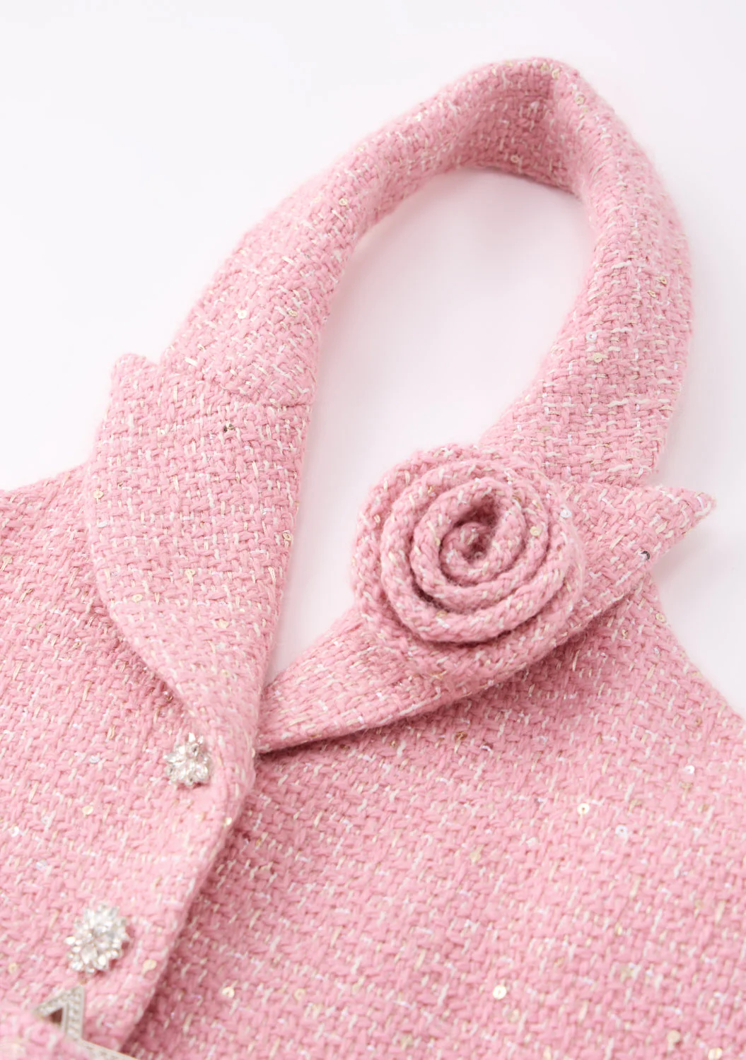 Odelia Tweed Mini Dress - Image 5