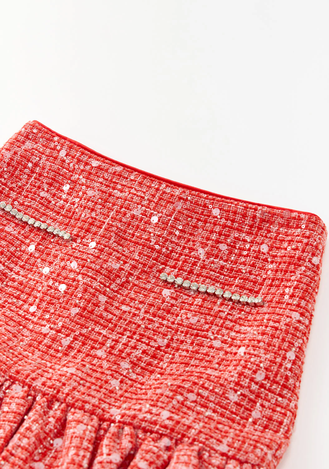 Odelia Tweed Mini Skirt - Image 16