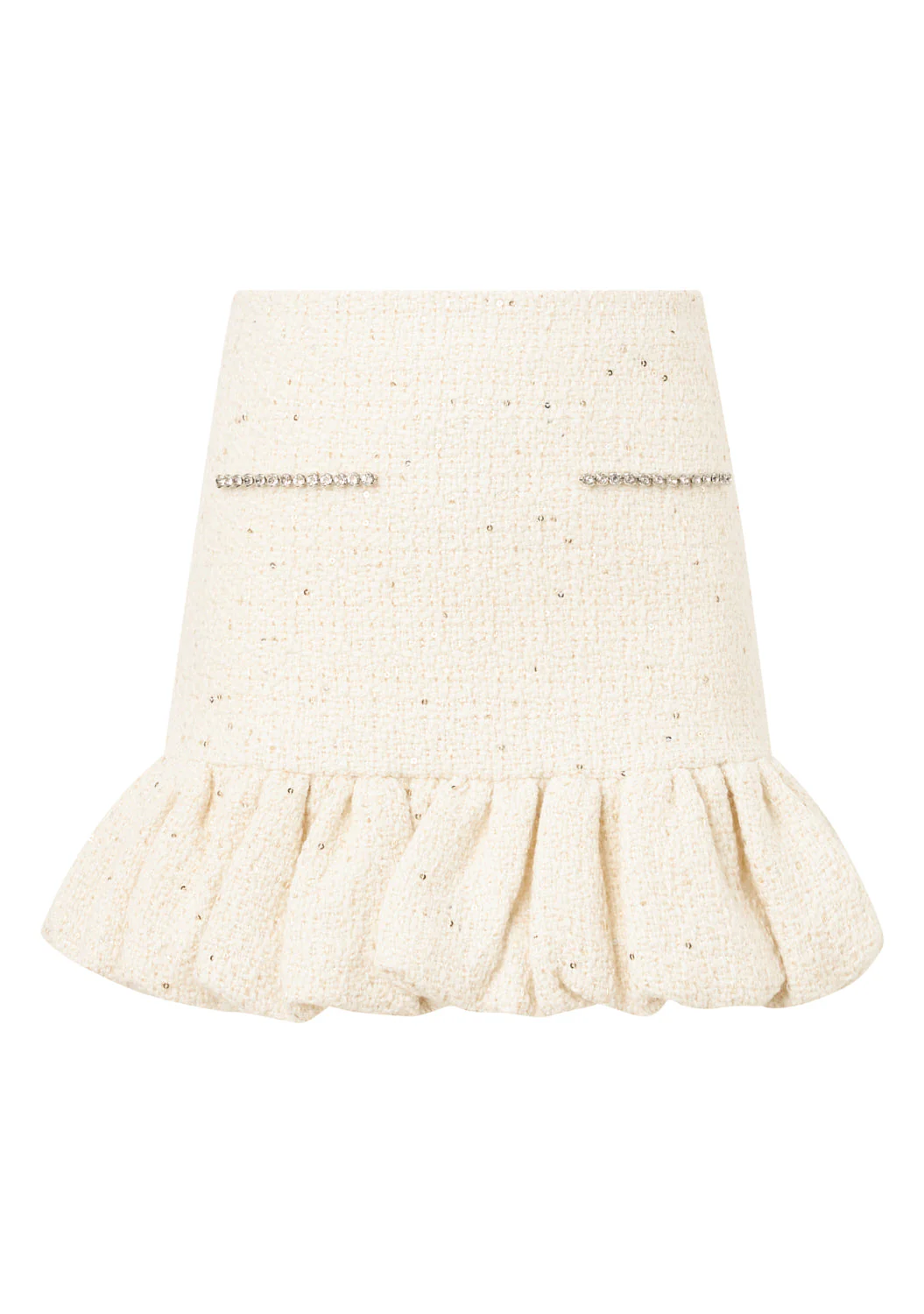 Odelia Tweed Mini Skirt - Image 4