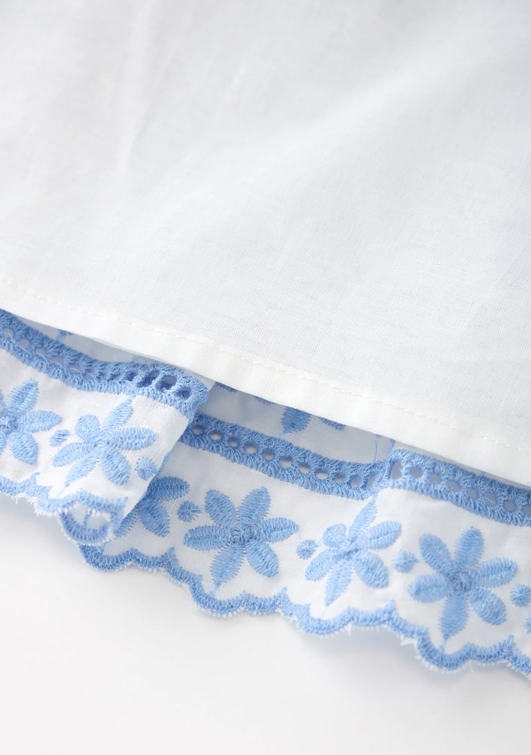 Odessa Frill Embroidered Maxi Skirt - Image 7