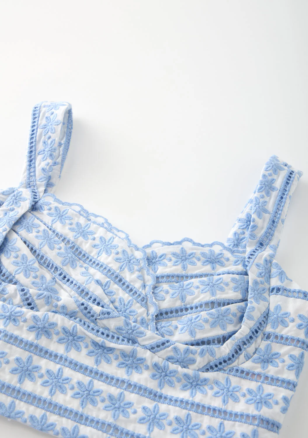 Odessa Frill Embroidered Top - Image 5