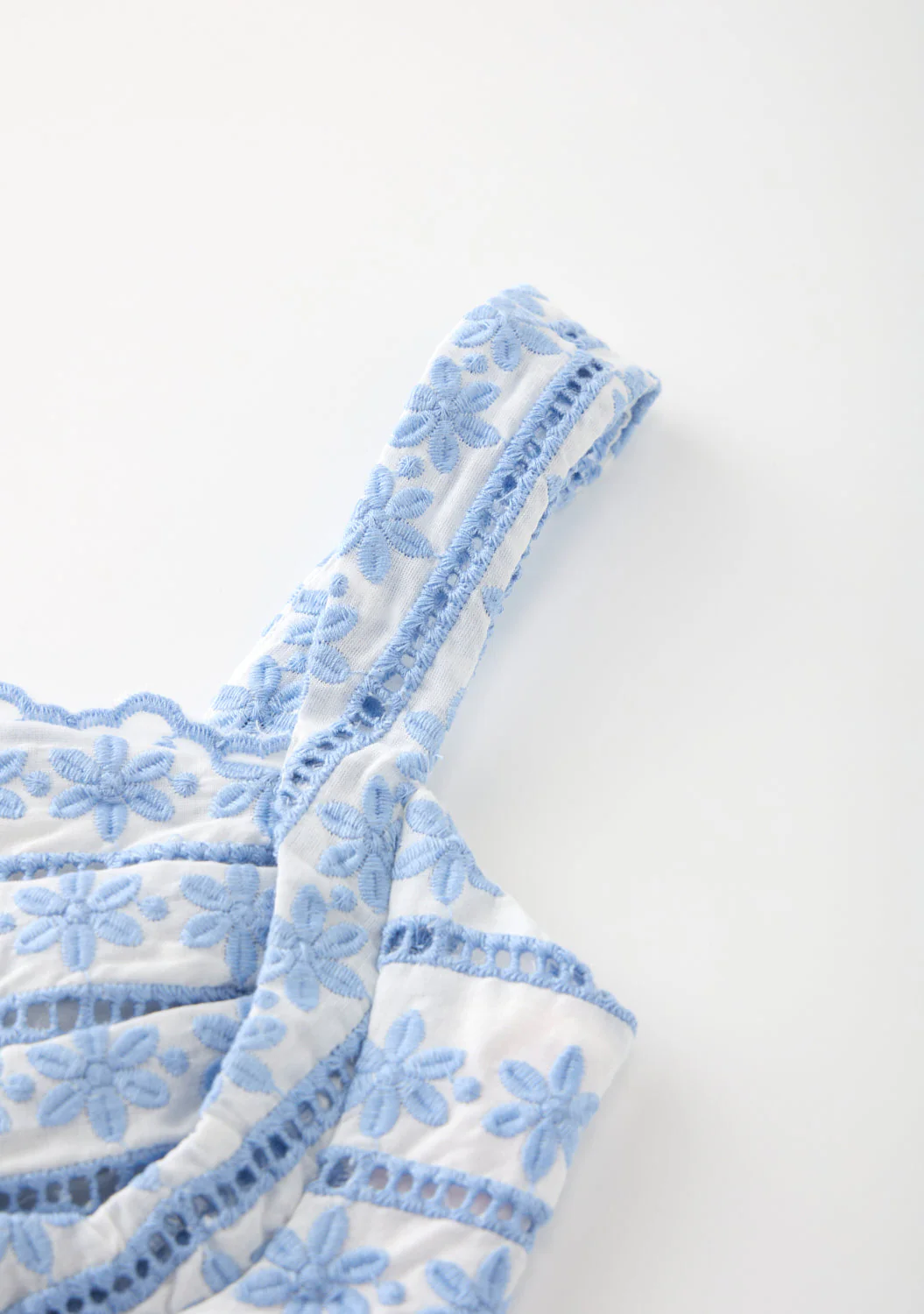 Odessa Frill Embroidered Top - Image 6