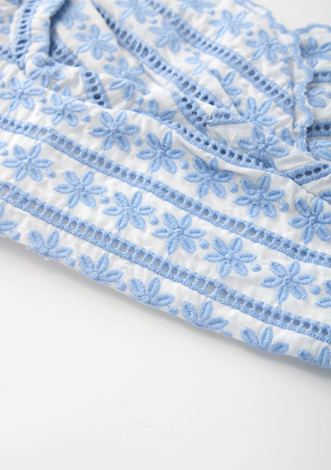 Odessa Frill Embroidered Top - Image 7