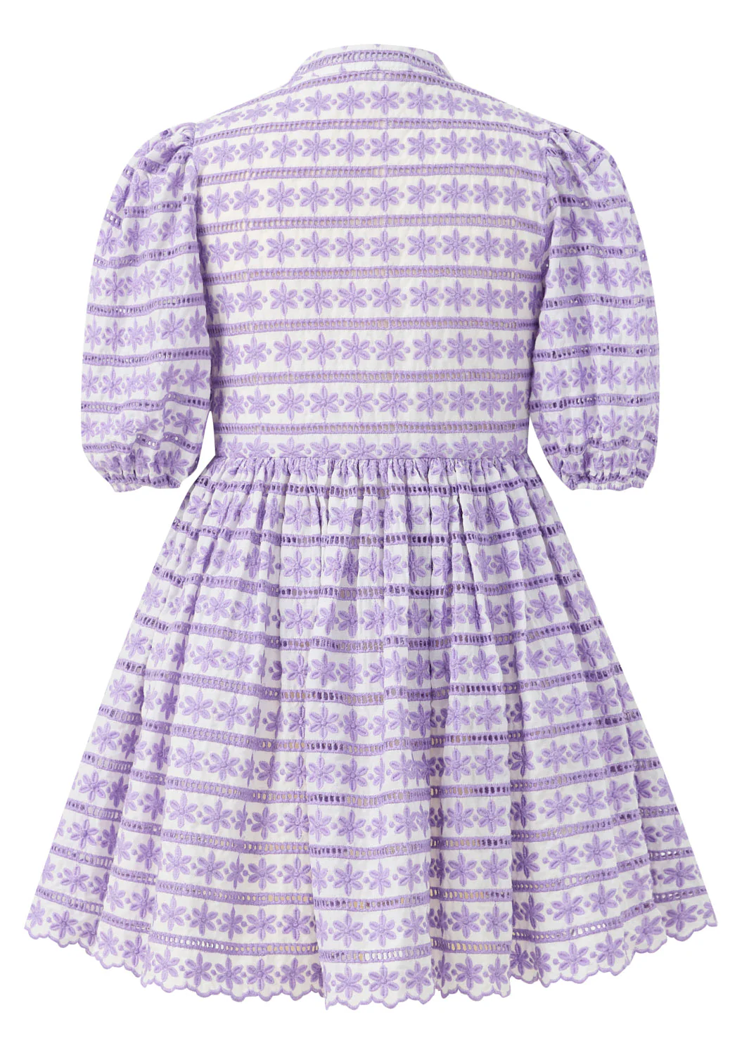 Odessa Puff Sleeve Mini Dress - Image 4