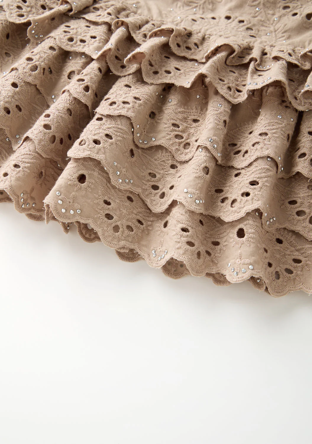 Ottilie Embroidered Mini Skirt - Image 6
