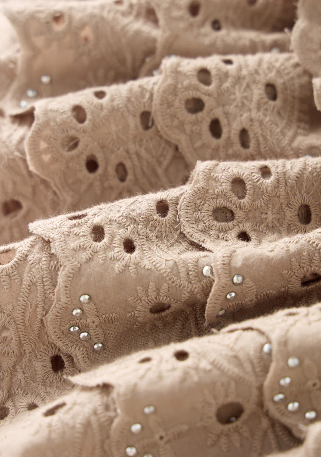 Ottilie Embroidered Mini Skirt - Image 9