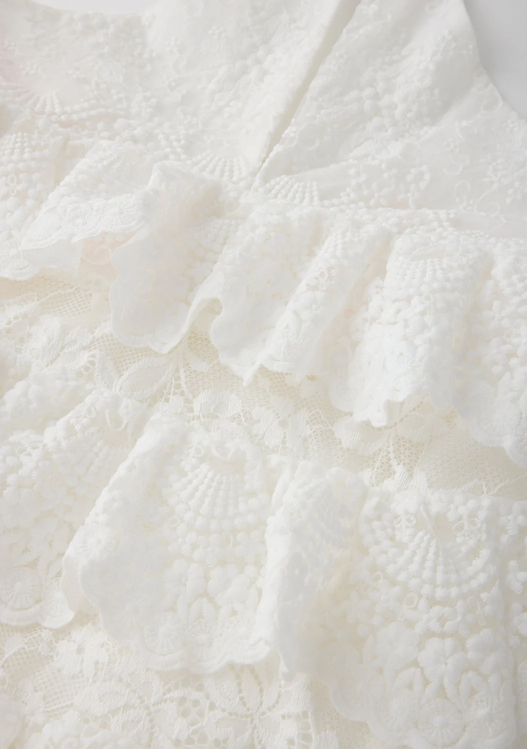 Paloma Lace Frill Maxi Dress - Image 7