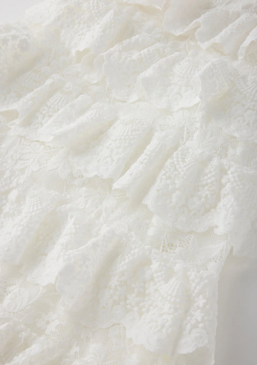 Paloma Lace Frill Maxi Dress - Image 8