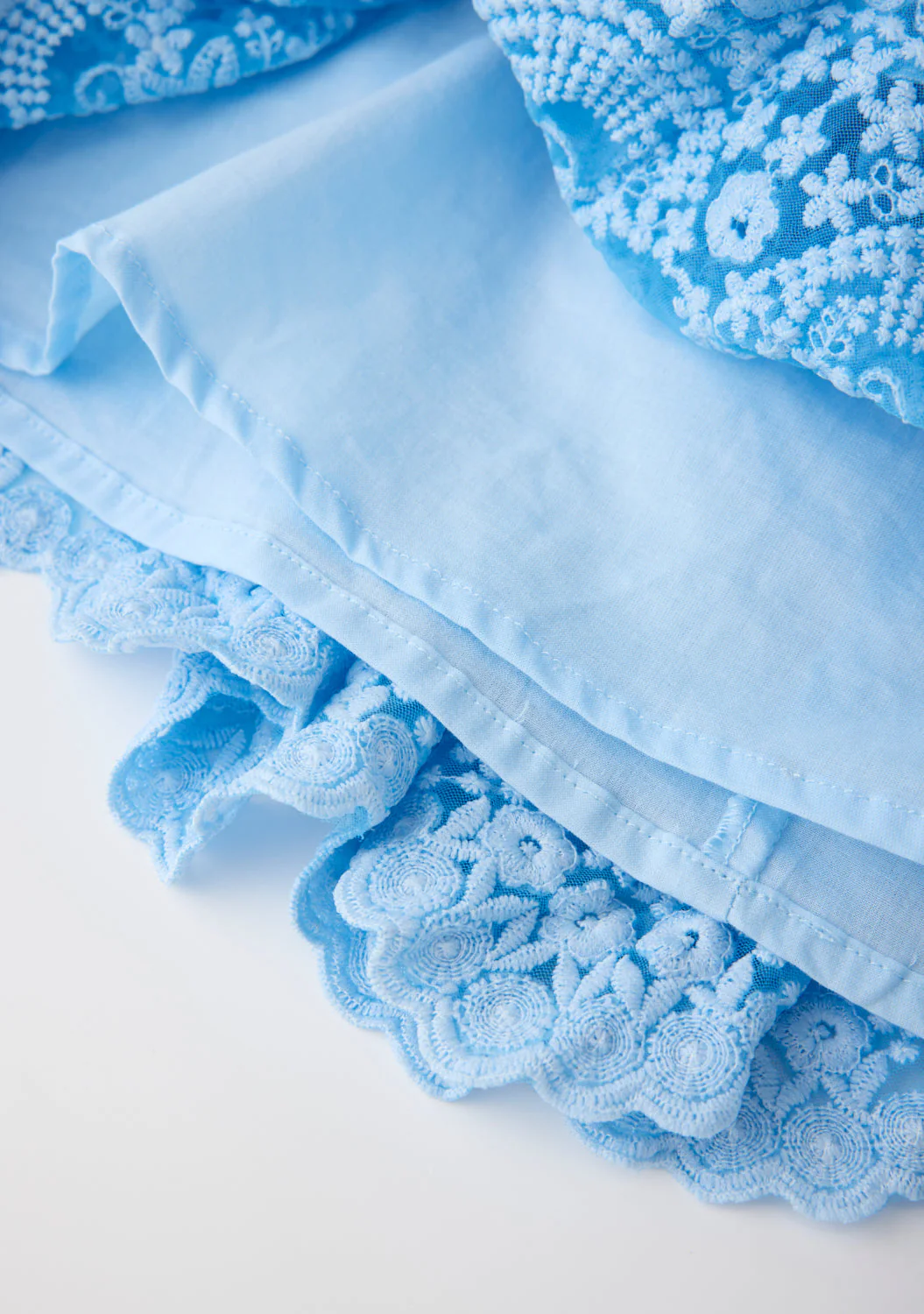 Paloma Lace Frill Mini Dress - Image 9