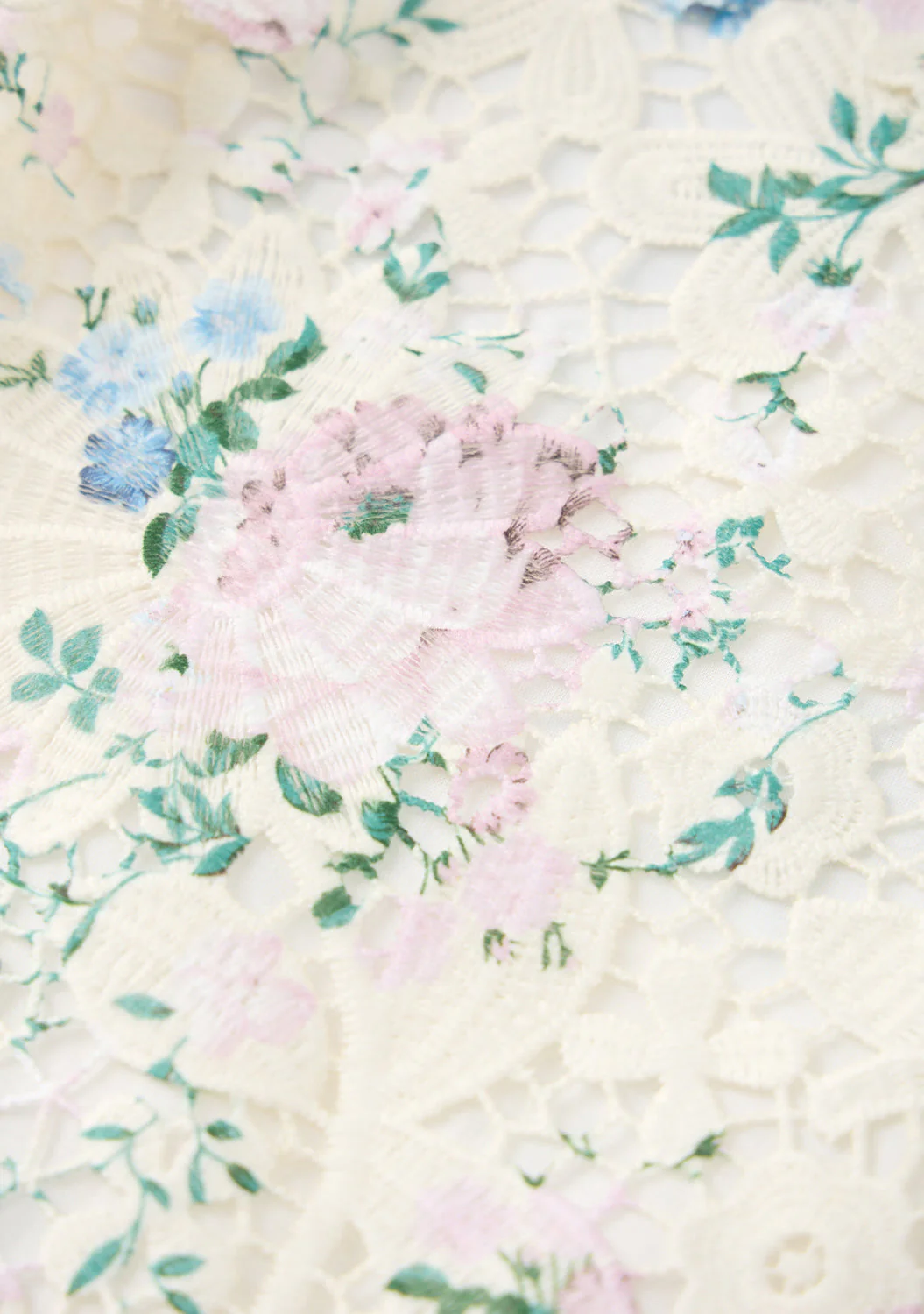 Rita Embroidered Mini Dress - Image 10