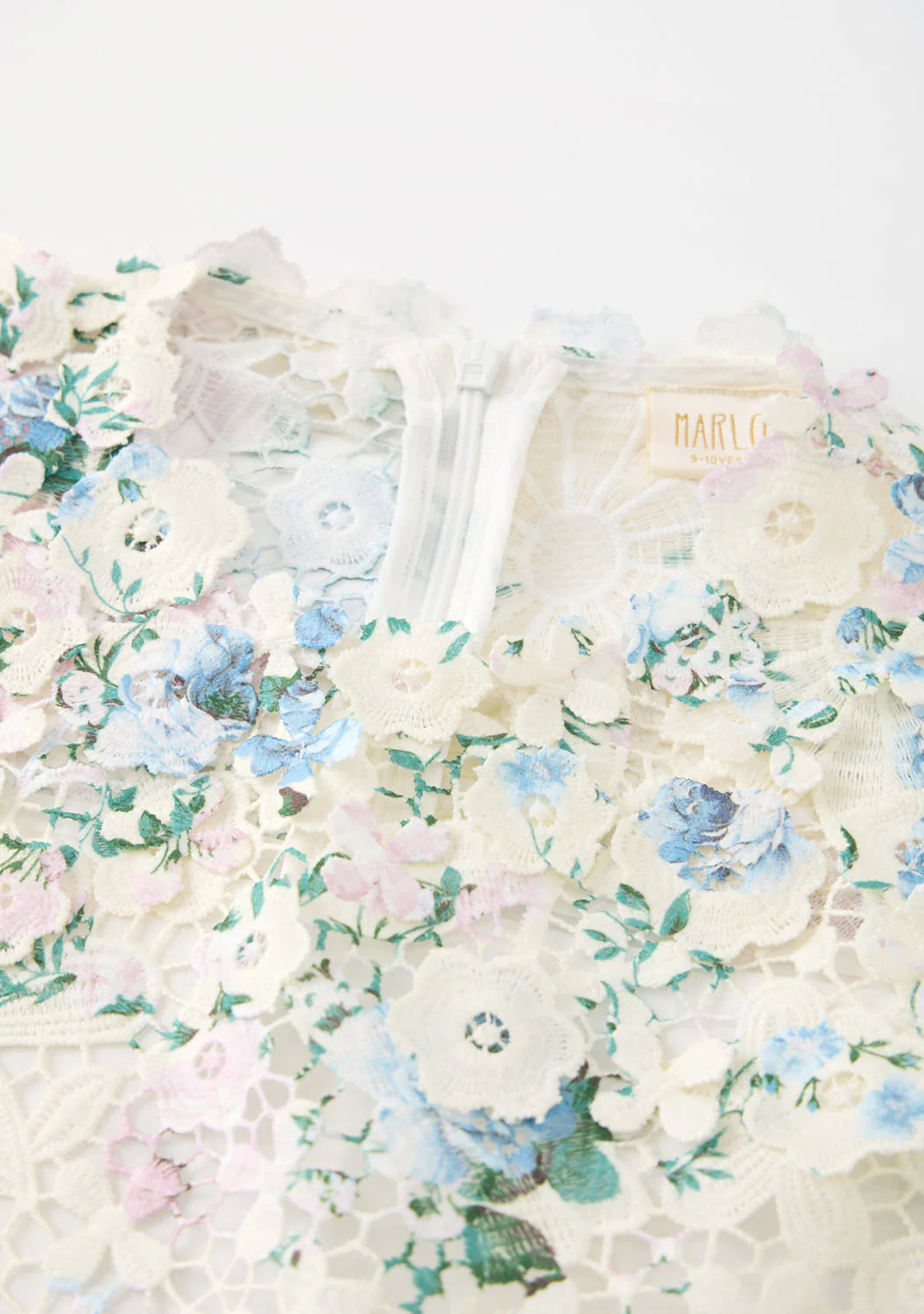 Rita Embroidered Mini Dress - Image 5