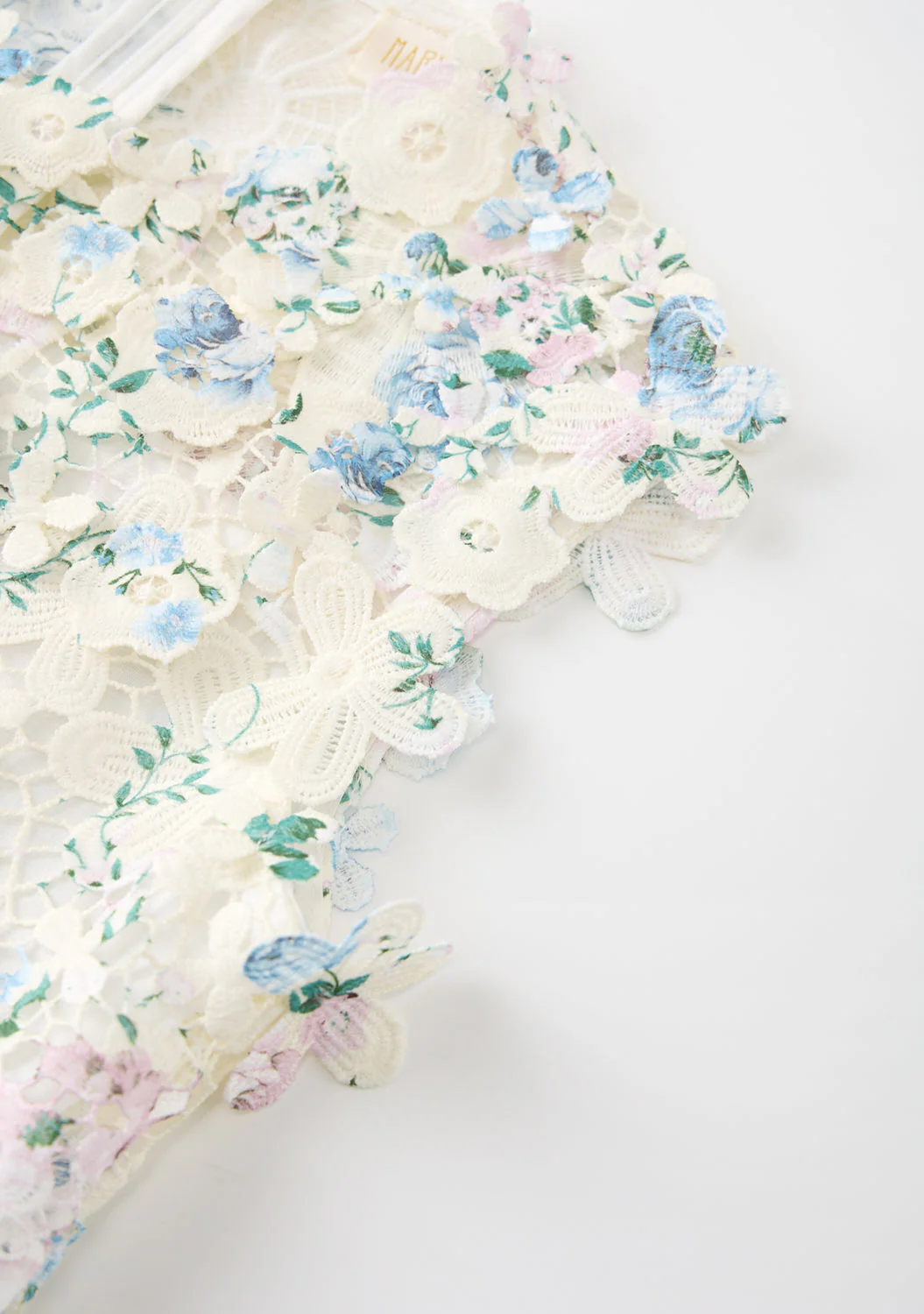 Rita Embroidered Mini Dress - Image 6